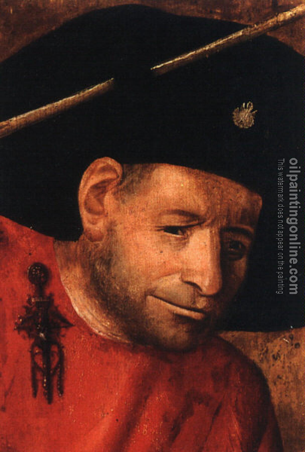 Bosch, Hieronymus - Head of a Halberdier